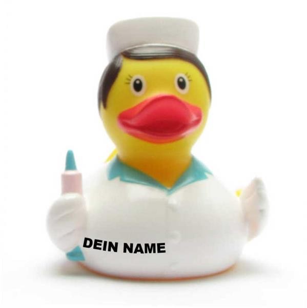 Krankenschwester Ente - Personalisiert