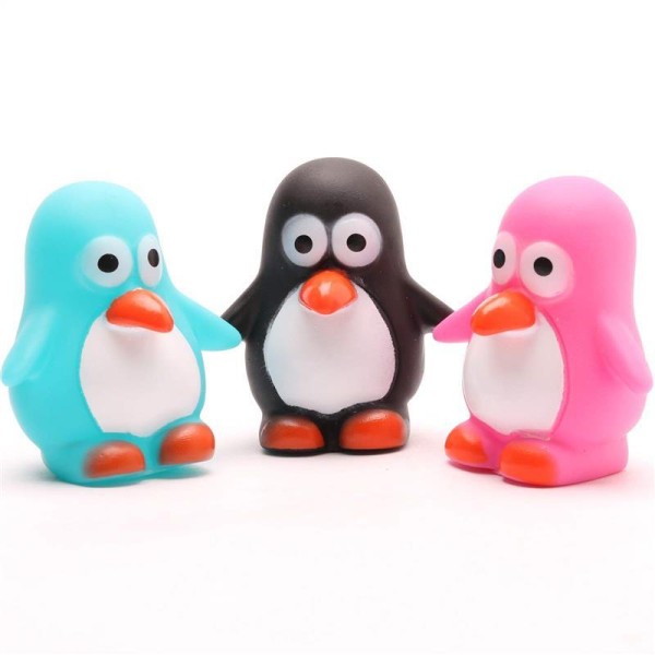 Penguin Bathing Animals - Set of 3