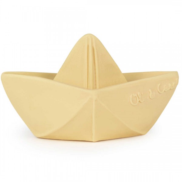 Badesspielzeug - Origami Boat - vanille
