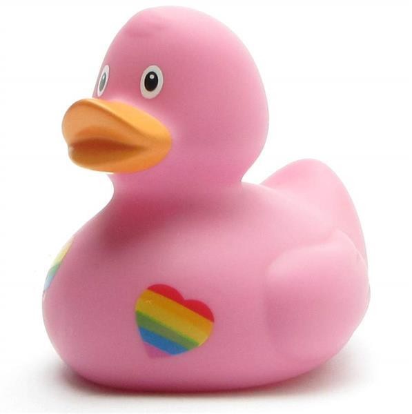 Rubber Duck Pride pink