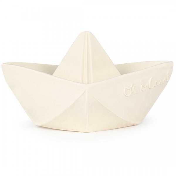Badesspielzeug - Origami Boat - weiss