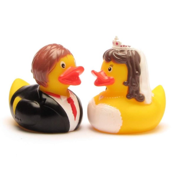 Rubber Duck Bridal couple set of 2
