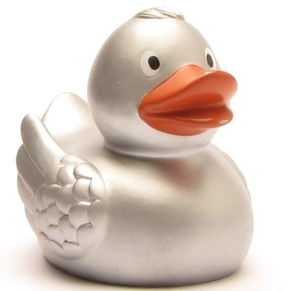 Rubber Duck Gero - silver - 200 pieces