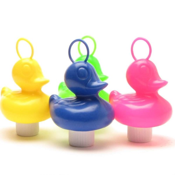 Duck fishing 13,5 cm coloured Set of 4