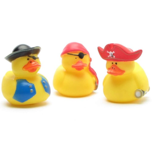 Pirate Rubber Ducks - Set of 3