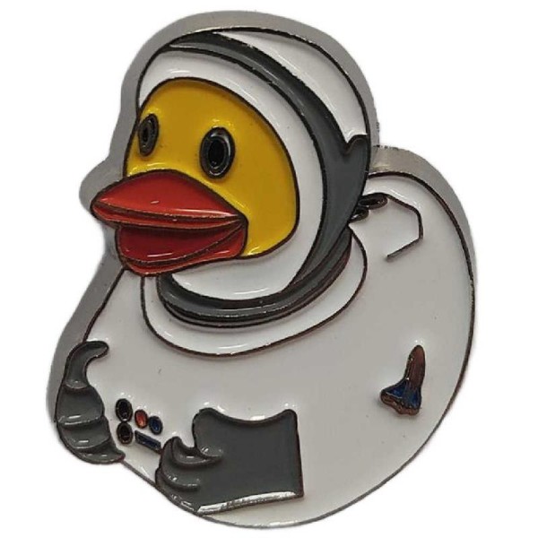 Pin Astronaut Duck