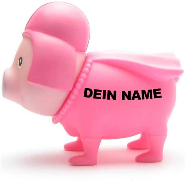 Biggys - Sparschwein Pink Star - Personalisiert