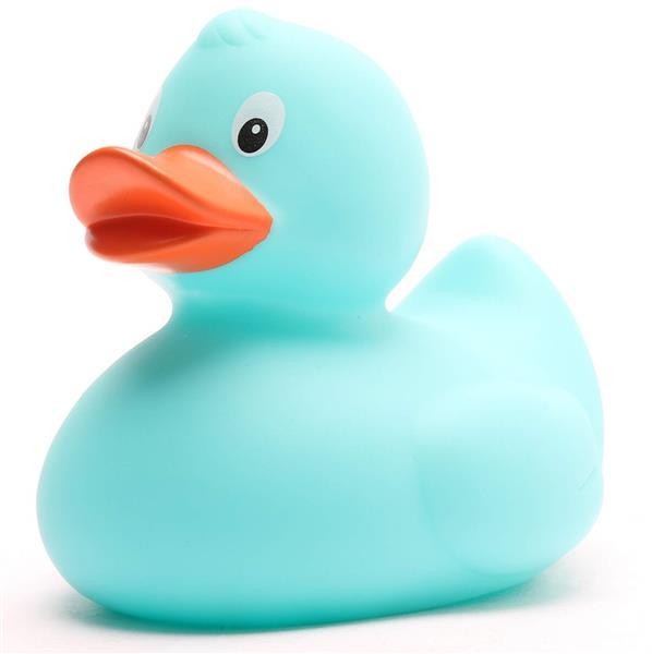 Rubber Duckie Immi - blue - 8 cm