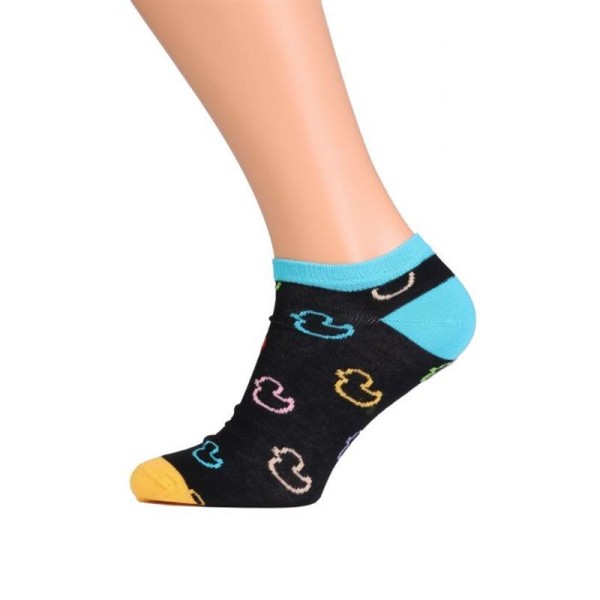 black low cut socks - Gr. 40 - 45