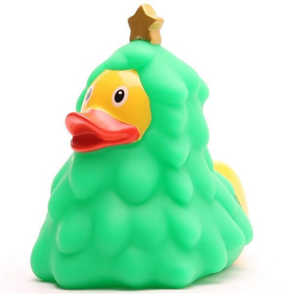Rubber Duck Christmas tree - green