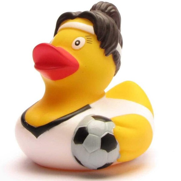 Rubber Duckie soccer player
