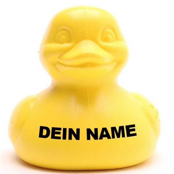 CelebriDuck - The good Duck - gelb - Personalisiert