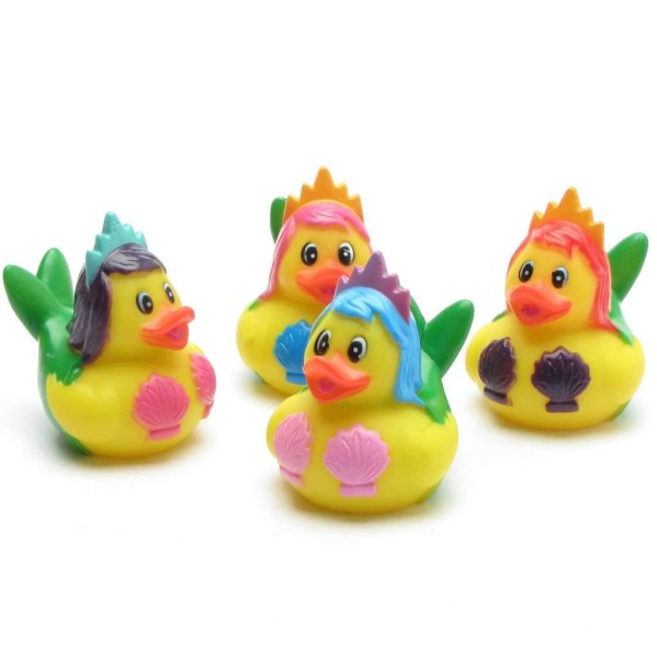 Mermaids Rubber Ducks - Set of 4