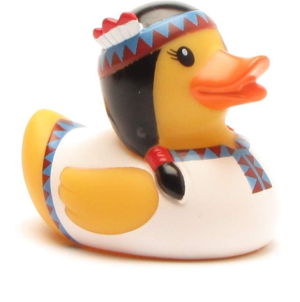 Rubber Duck Indian Squaw - white