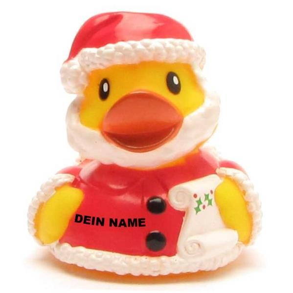 Ente Weihnachtsmann - Personalisiert
