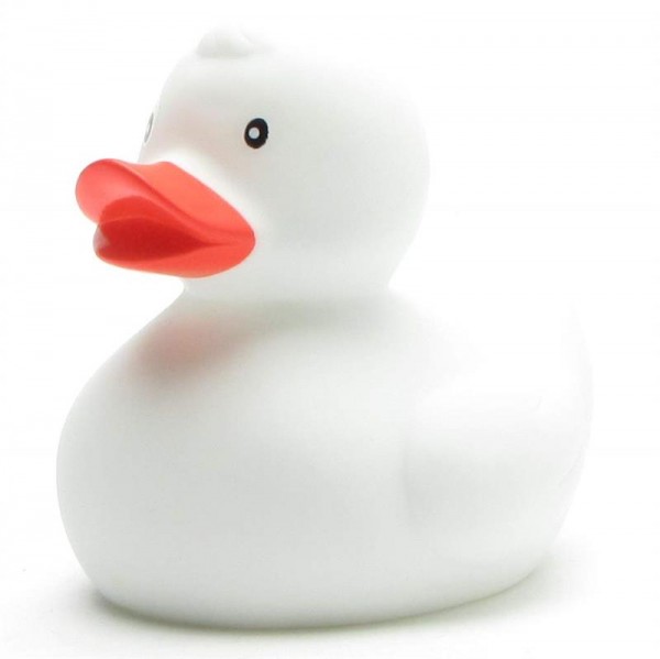 Rubber Duck - Inga - white - 8 cm