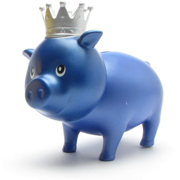 Biggys - Blue Diamond Piggy bank