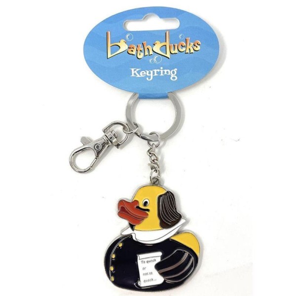 Keychain - Shakespeare Duck