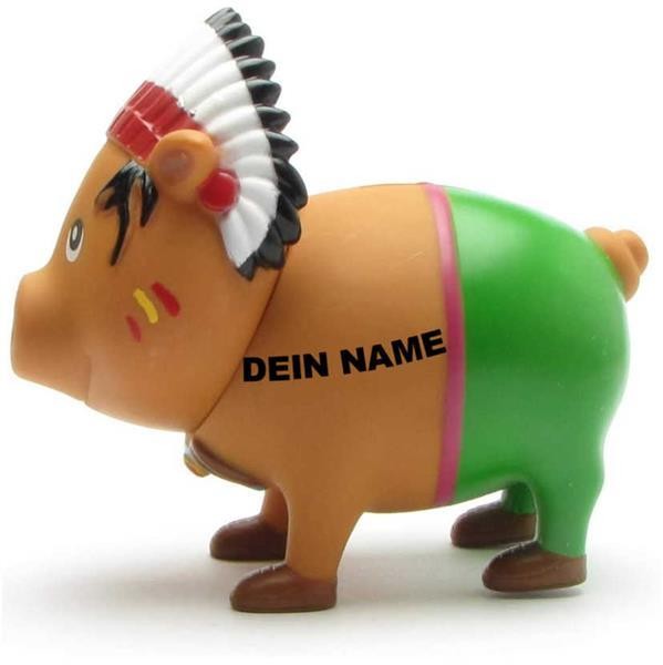 Biggys - Sparschwein Häuptling - Personalisiert