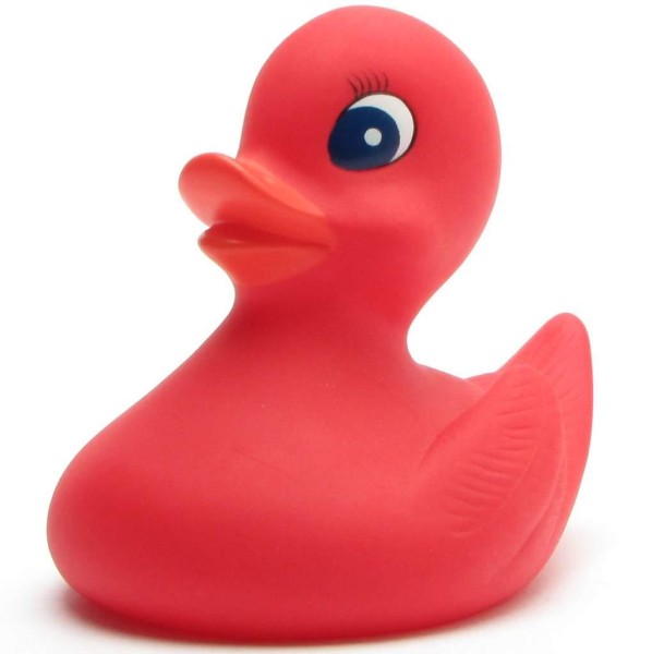 Rubber Duck Klara - red - 10 cm