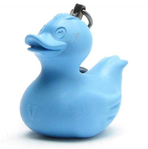 Sleutelhanger - Light Blue Duck