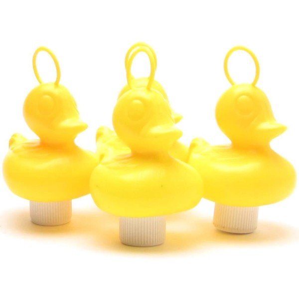 Patos de goma para pesca de patos - 12 cm - 16 piezas