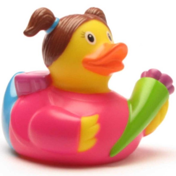 Beginning School Girl Rubber Duck