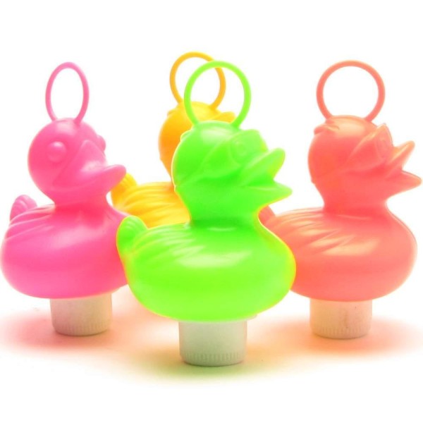 Ducks for duck fishing - Set of 4 - Neon colours