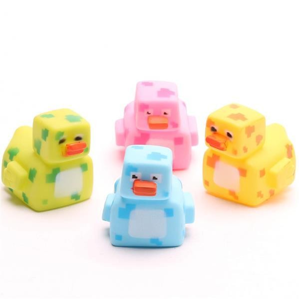 Mini Patos de goma Robots - Juego de 4