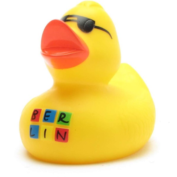 Berlin Rubber Duck with sunglasses