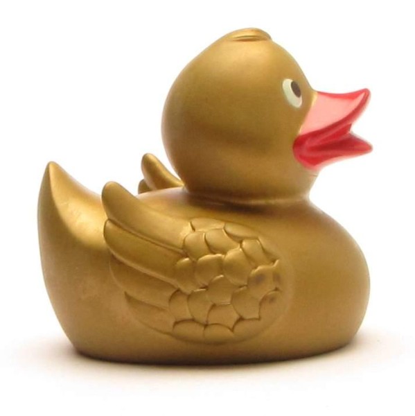 Noble Rubber Ducky in gold 8 cm