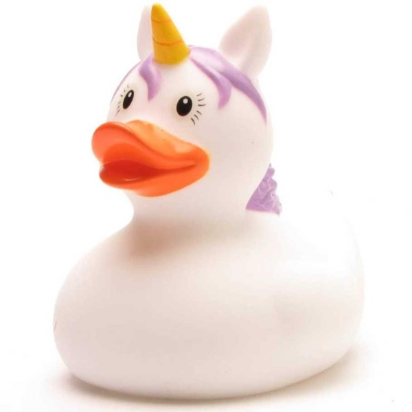 Rubber Duck Unicorn - white