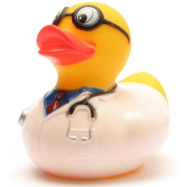 Rubber Duckie Doctor with stetoscope