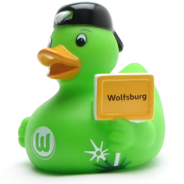 VfL Wolfsburg Rubber Duck - Stadtschild