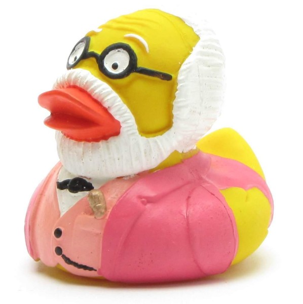Sigmund Freud Rubber Duckie - pink