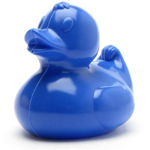 Plastic ducks 8,5 cm - blue