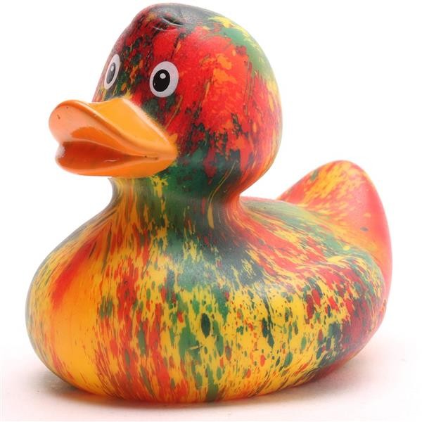 Splash rubber duck
