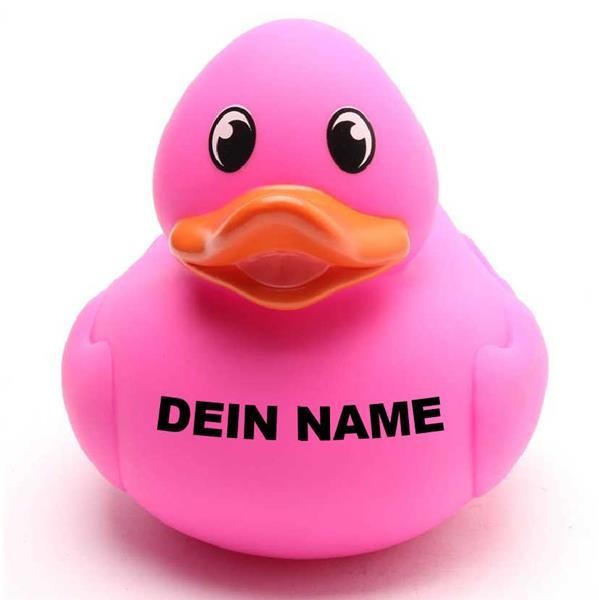 Ente - Debbie - pink - Personalisiert