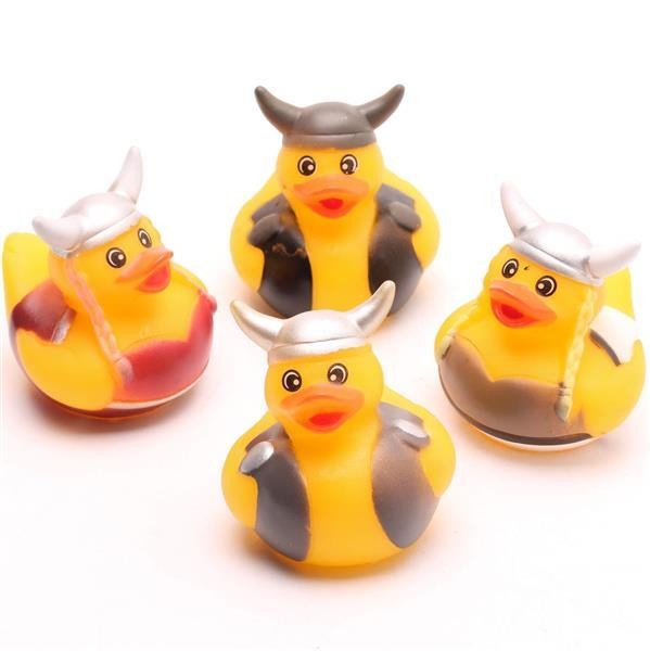 Patos de baño vikingos - Juego de 4
