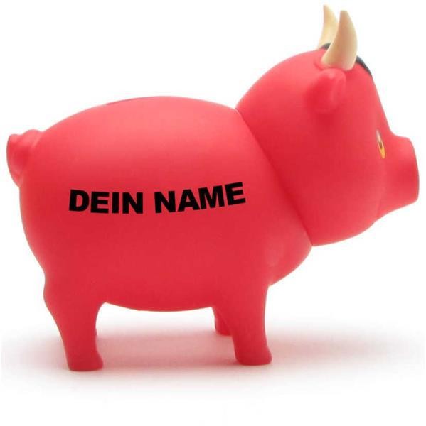 Biggys - Sparschwein Teufel - Personalisiert