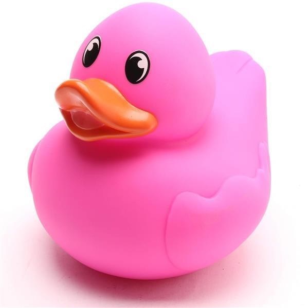 Rubber Duck Debbie - pink - L: 13 cm