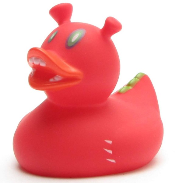 Monster Rubber Duck - red