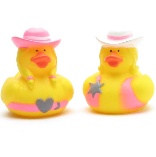 Rubber Ducks Cowgirls - Set of 2