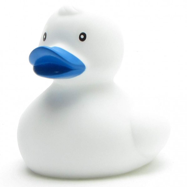 Rubber Duck Luzie - white - 8 cm