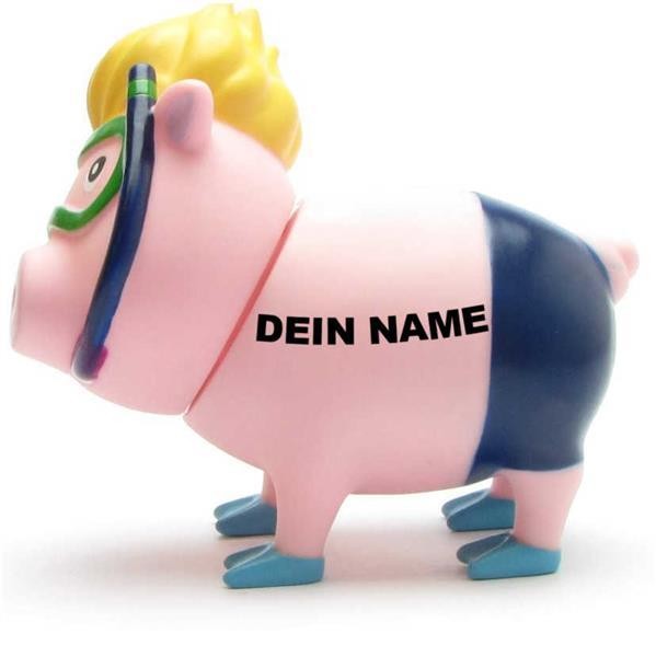 Biggys - Sparschwein Schnorchler - Personalisiert