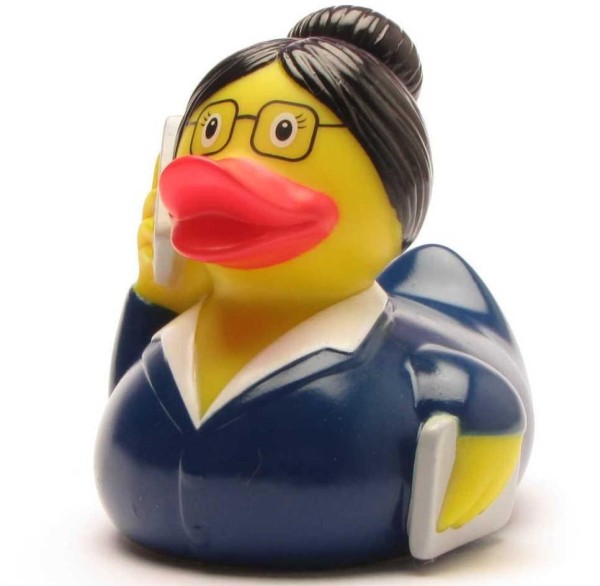 Rubber Duck Business Woman