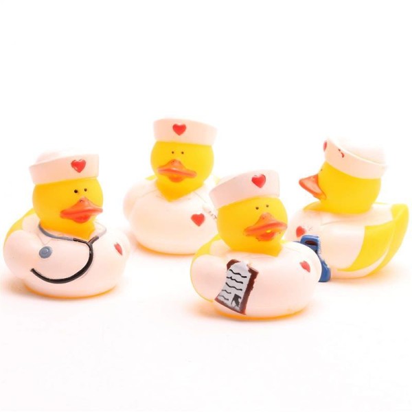 Nurses Bath Ducks - Set of 4