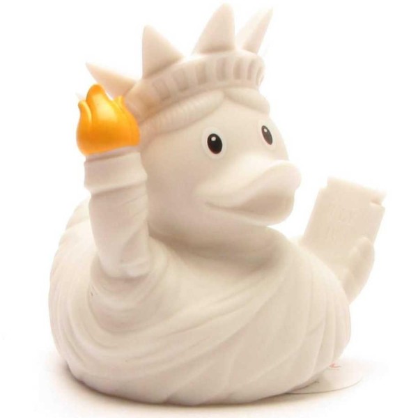 Pato de goma Freedom - blanco