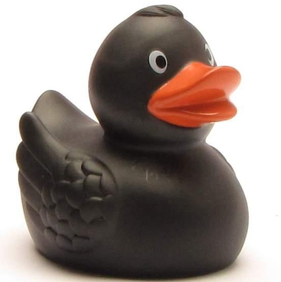 Rubber Duck Gero - black - 200 pieces