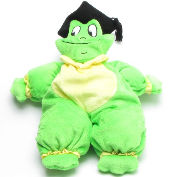 Cuddly toy frog